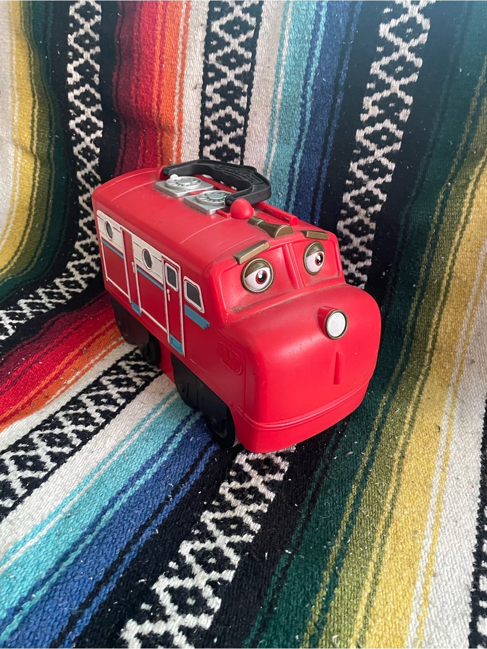 Red Chugging Train Toy car/train carrier- Kids Toys